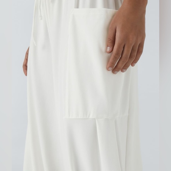 NWT HALARA Palazzo Flowy Wide Leg Casual Pants - Picture 3 of 10